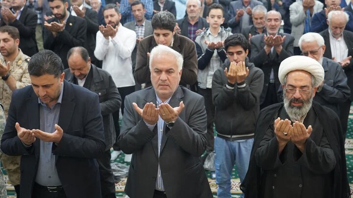 تصاویر/ اقامه نماز عید قربان در خوی