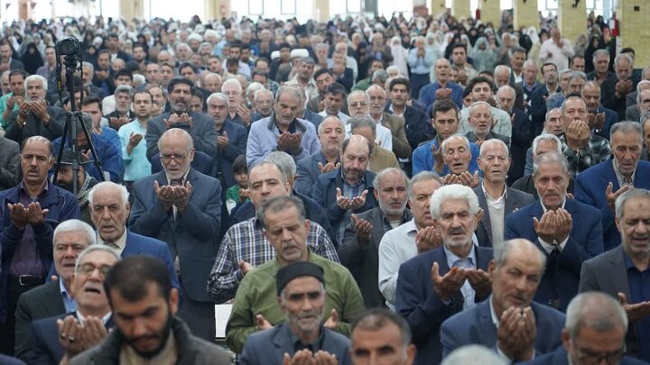 تصاویر/ اقامه نماز عید قربان در خوی