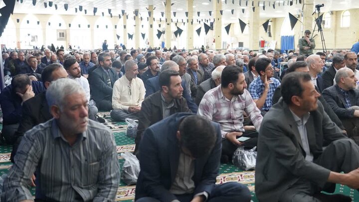 تصاویر/ اقامه نماز عید قربان در خوی