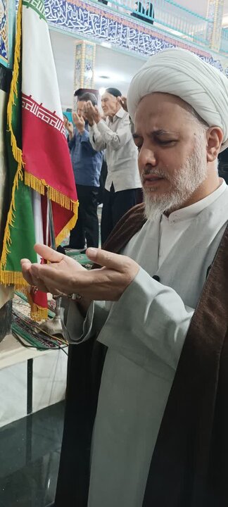 تصاویر/اقامه نماز عید قربان در ساوه