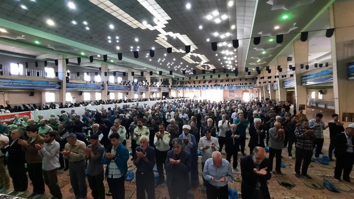 تصاویر/اقامه نماز عید قربان در خمین
