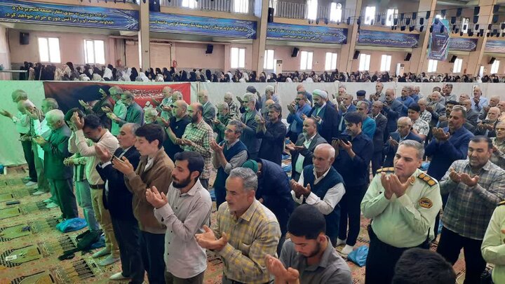 تصاویر/اقامه نماز عید قربان در خمین