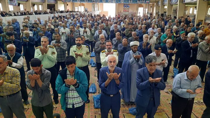 تصاویر/اقامه نماز عید قربان در خمین