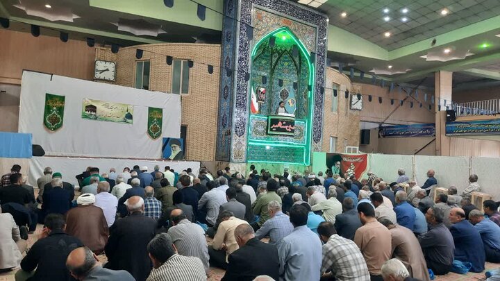 تصاویر/اقامه نماز عید قربان در خمین