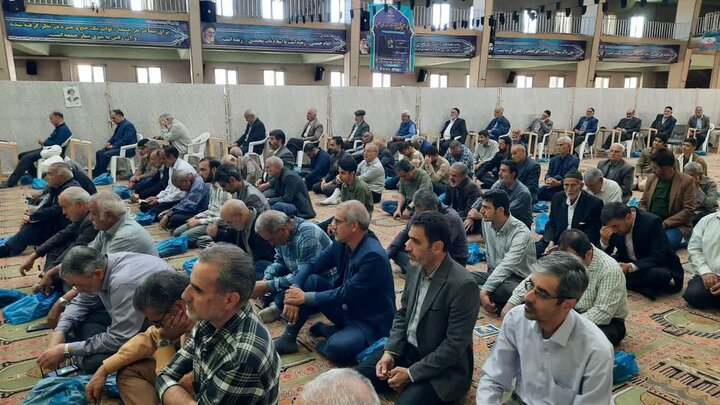 تصاویر/اقامه نماز عید قربان در خمین
