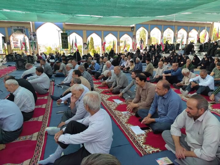 تصاویر/ اقامه نماز عید قربان در شهر خانوک