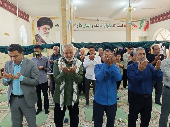 تصاویر/ اقامه نماز عید قربان در شهر بلوک