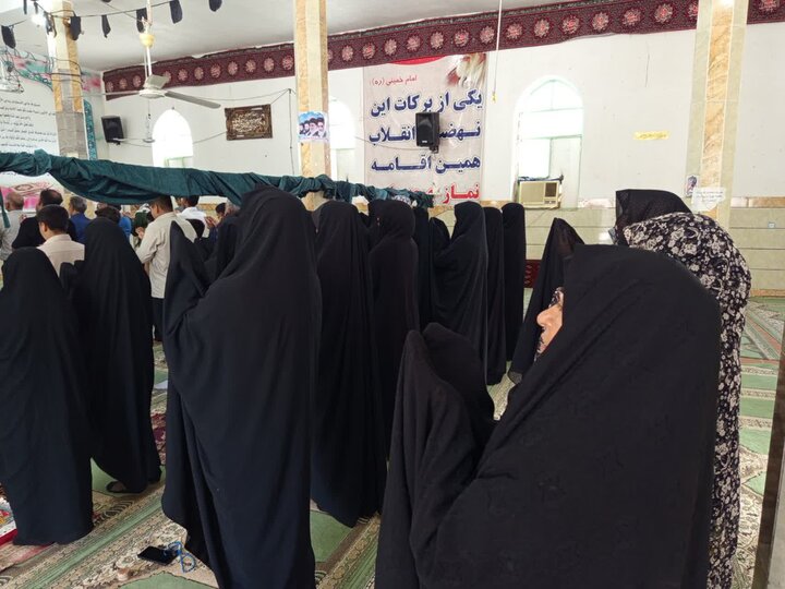 تصاویر/ اقامه نماز عید قربان در شهر بلوک