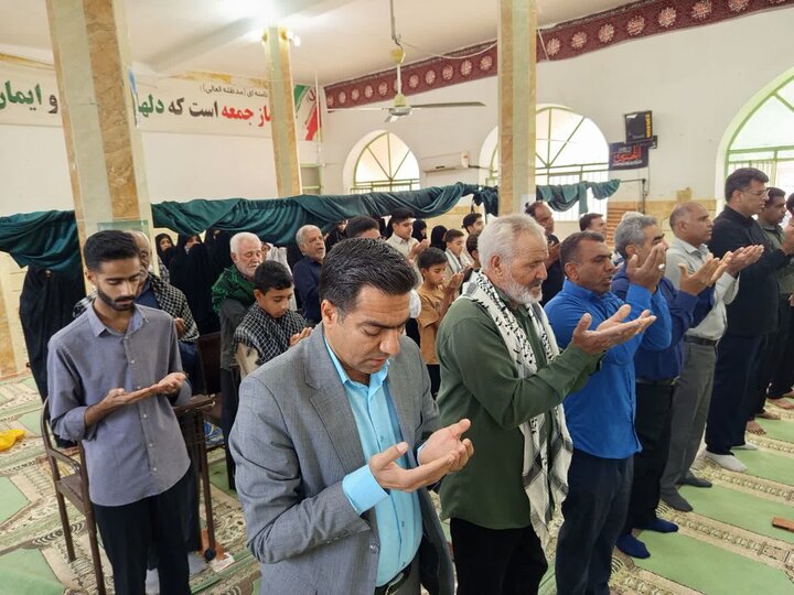 تصاویر/ اقامه نماز عید قربان در شهر بلوک