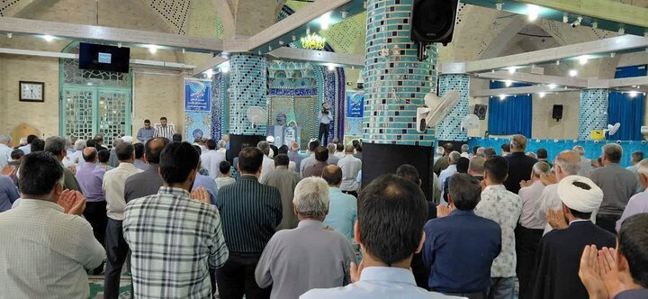 تصاویر/ اقامه نماز عید قربان در شهر انار