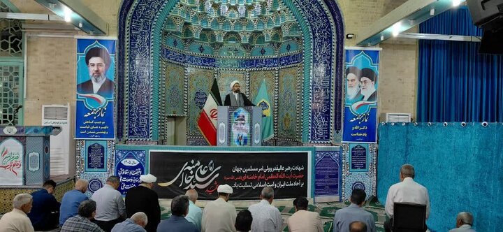 تصاویر/ اقامه نماز عید قربان در شهر انار