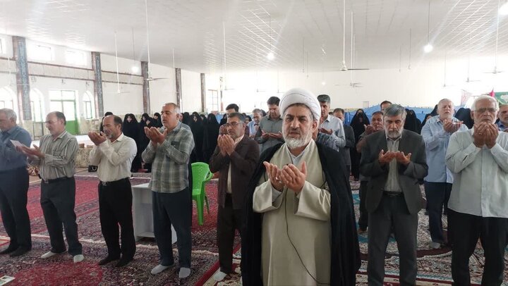 تصاویر/ اقامه نماز عید قربان در شهر صفائیه