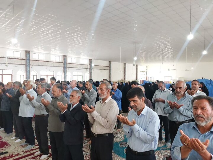 تصاویر/ اقامه نماز عید قربان در شهر صفائیه