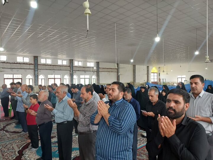 تصاویر/ اقامه نماز عید قربان در شهر صفائیه