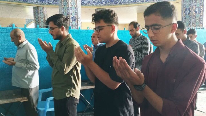 تصاویر/ اقامه نماز عید قربان در شهر کوهبنان
