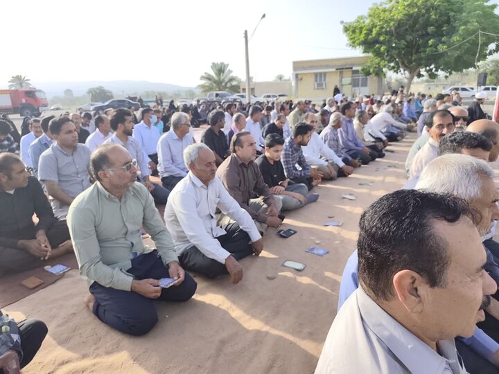 تصاویر/ اقامه نماز عید قربان در شهر نودژ