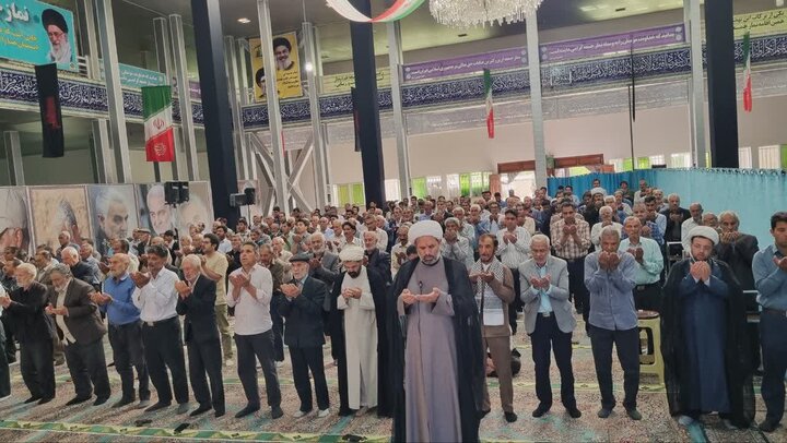 تصاویر/ اقامه نماز عید قربان در شهر رابر