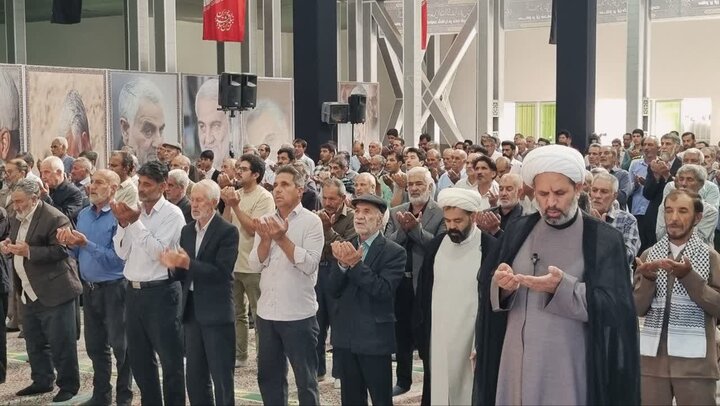 تصاویر/ اقامه نماز عید قربان در شهر رابر
