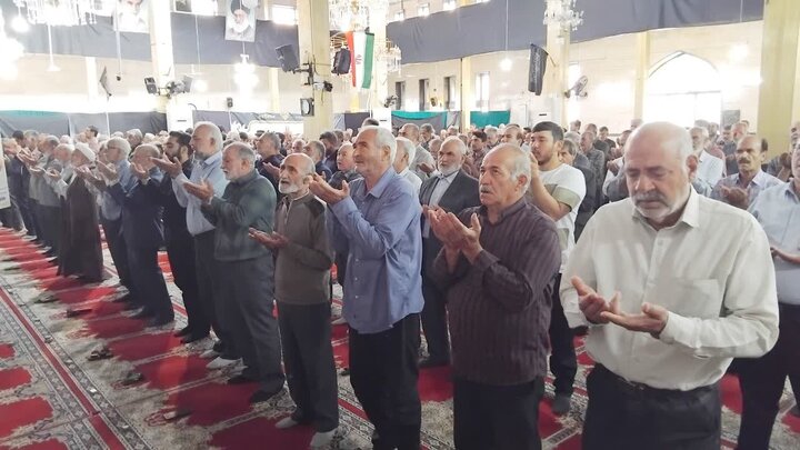 تصاویر / اقامه نماز عید سعید قربان در گرمسار