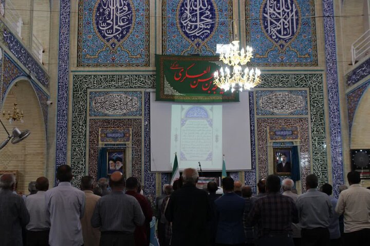 تصاویر/ اقامه نماز عید قربان در شهر راین