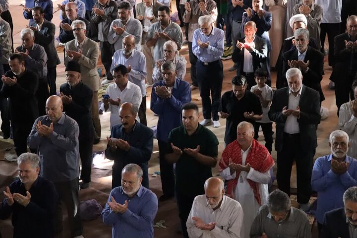 تصاویر/اقامه نمازعیدسعید قربان در خرم آباد