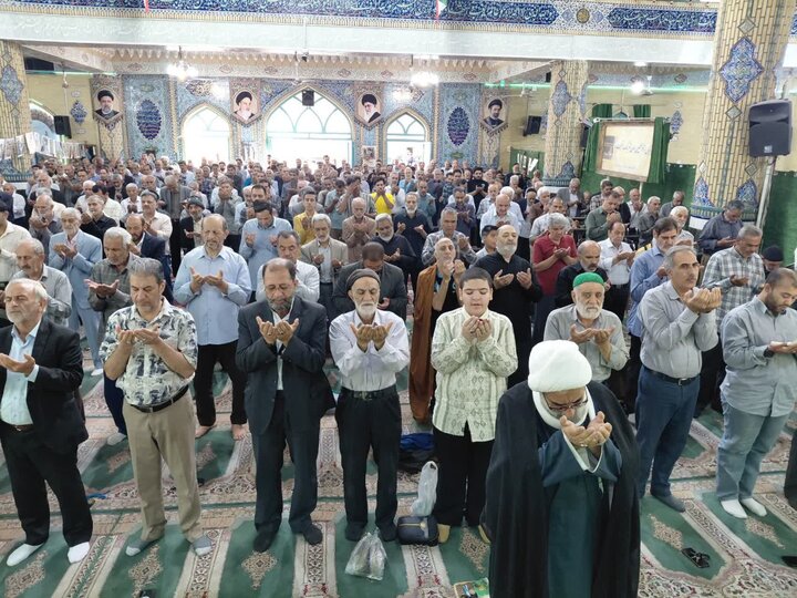 تصاویر/ اقامه باشکوه نماز عید قربان با حضور آحاد مردم در مصلی ورامین