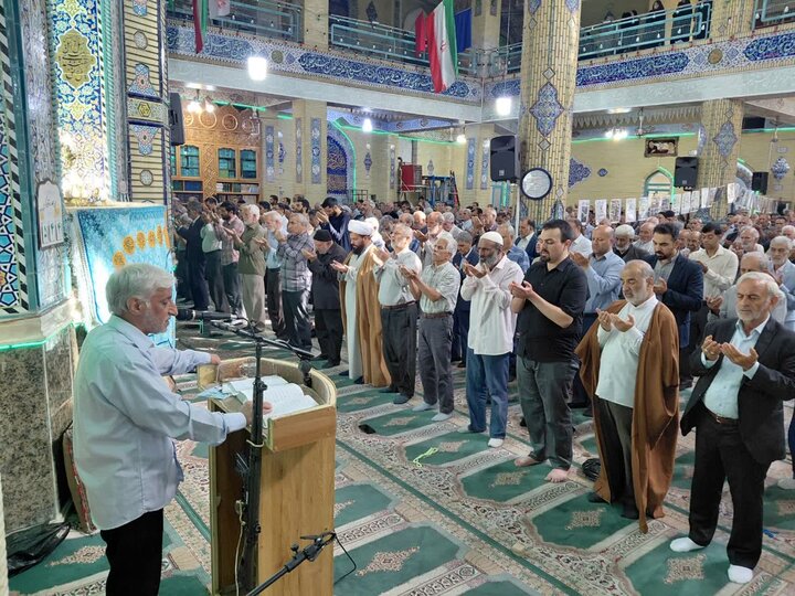 تصاویر/ اقامه باشکوه نماز عید قربان با حضور آحاد مردم در مصلی ورامین