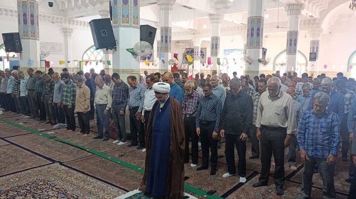 تصاویر/ اقامه نماز عید قربان در شهر راور