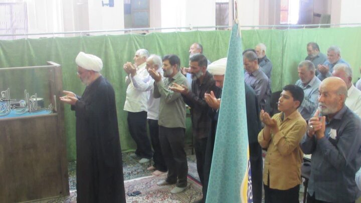 تصاویر/ اقامه نماز عید قربان در شهر کاظم آباد