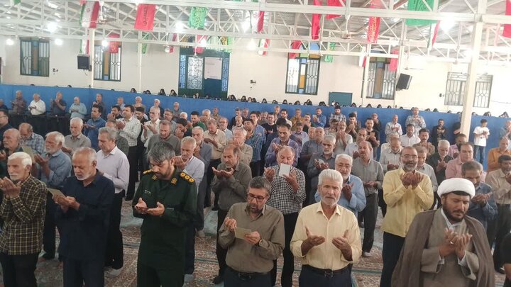 تصاویر/ اقامه با شکوه عید سعید قربان درنوش آباد