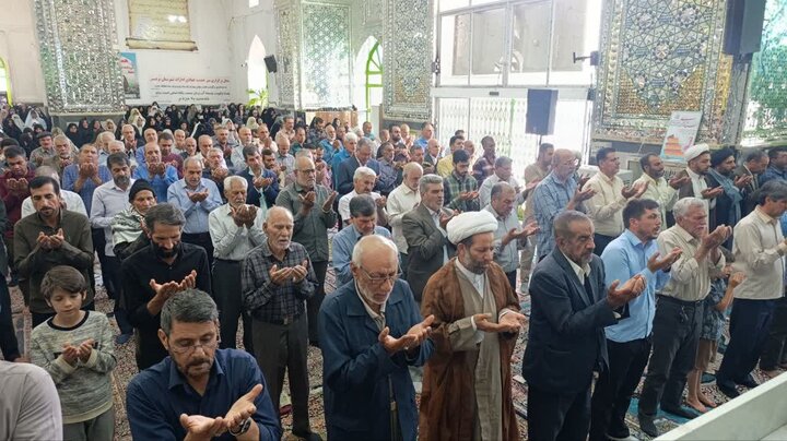 تصاویر/ اقامه نماز عید قربان در شهر بردسیر