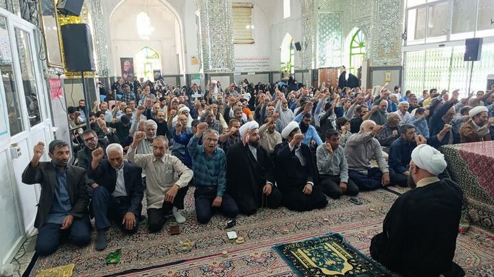 تصاویر/ اقامه نماز عید قربان در شهر بردسیر