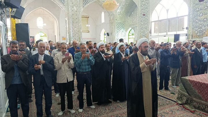 تصاویر/ اقامه نماز عید قربان در شهر بردسیر