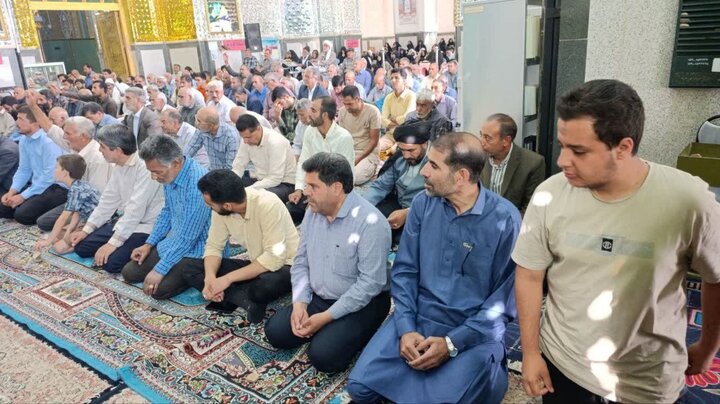 تصاویر/ اقامه نماز عید قربان در شهر بردسیر