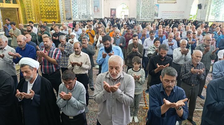 تصاویر/ اقامه نماز عید قربان در شهر بردسیر