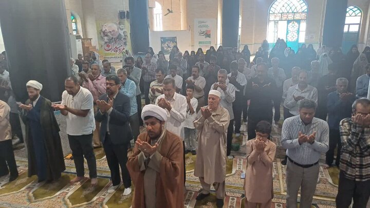 تصاویر/ اقامه نماز عید قربان در شهر کهنوج
