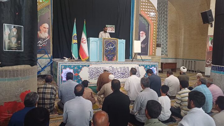 تصاویر/ اقامه نماز عید قربان در شهر کهنوج