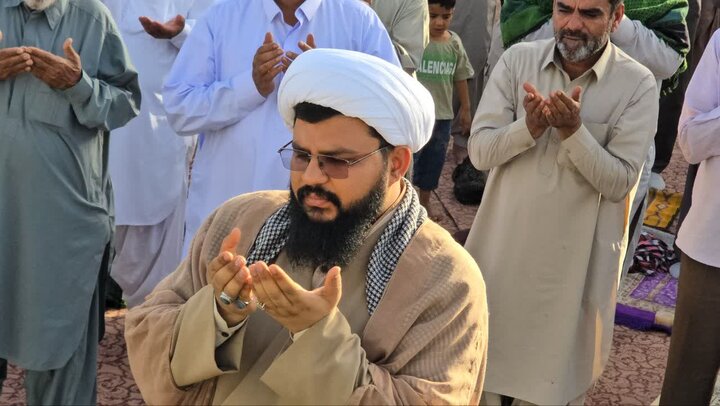 تصاویر/ اقامه نماز عید قربان در شهر ریگان