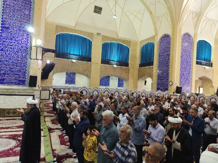 تصاویر/ اقامه نماز عید قربان در شهر بم