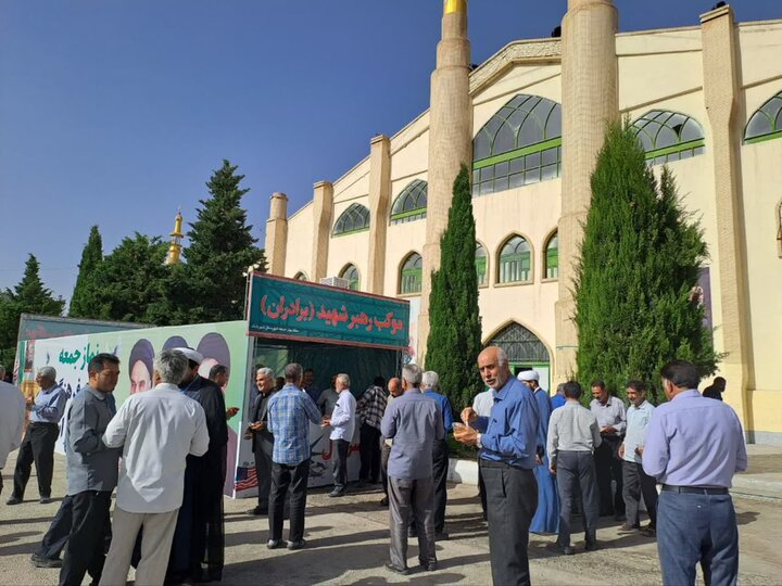 تصاویر/ اقامه نماز عید قربان در شهربابک