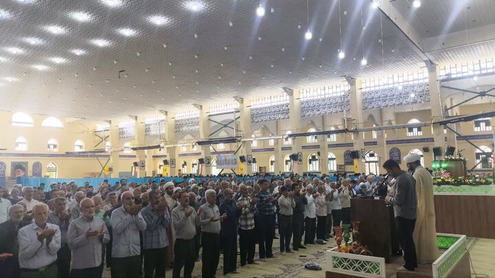 تصاویر/ اقامه نماز عید قربان در شهربابک