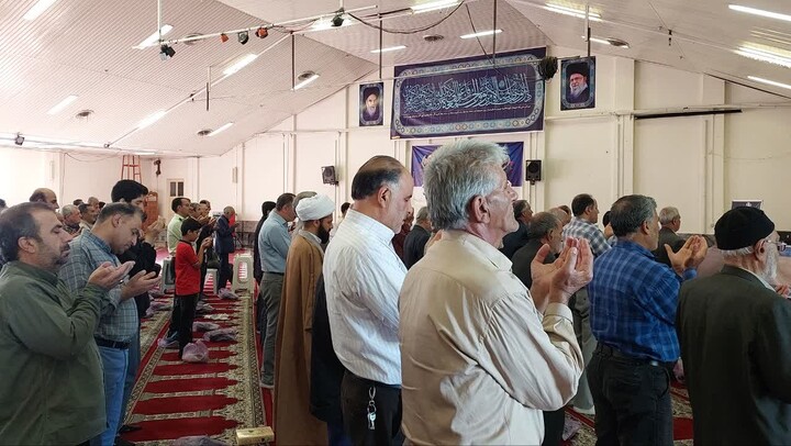 تصاویر / اقامه نماز عید سعید قربان در نهاوند