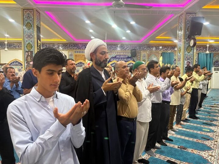 تصاویر/ نماز عید قربان در سیراف