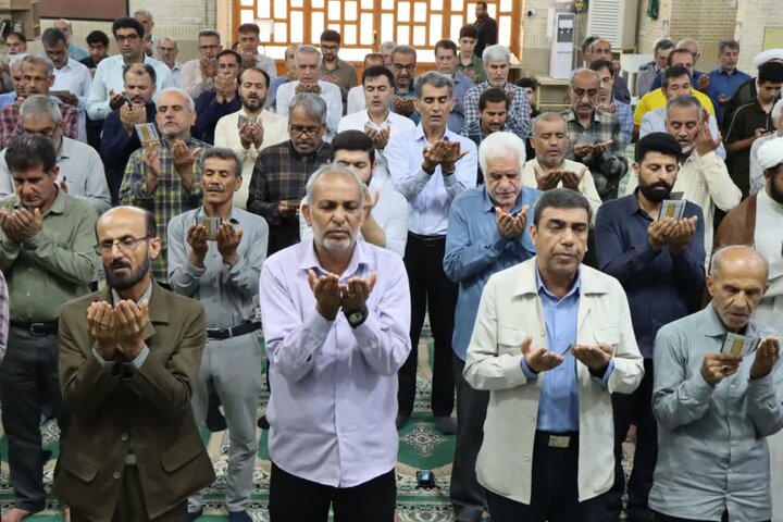 تصاویر/ نماز عید قربان در عالیشهر