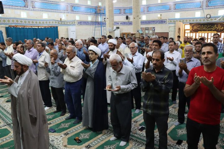 تصاویر/ نماز عید قربان در عالیشهر