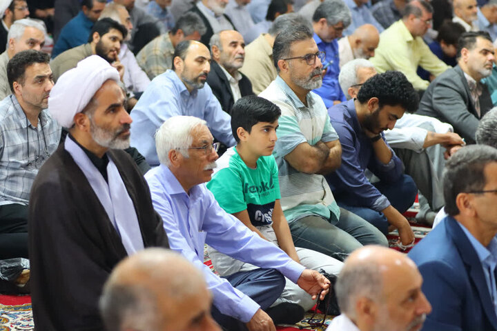 تصاویر/ اقامه نماز عید قربان در مصلای امام خمینی (ره) شهرستان ساری