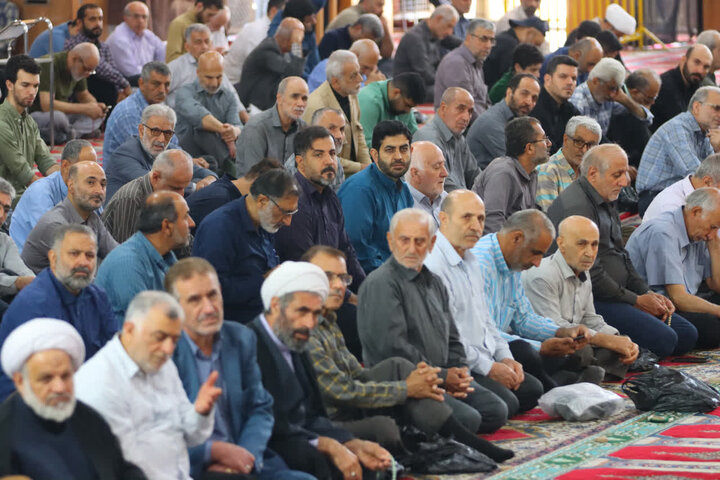 تصاویر/ اقامه نماز عید قربان در مصلای امام خمینی (ره) شهرستان ساری