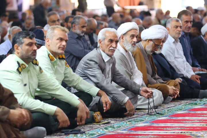 تصاویر/ اقامه نماز عید قربان در مصلای امام خمینی (ره) شهرستان ساری