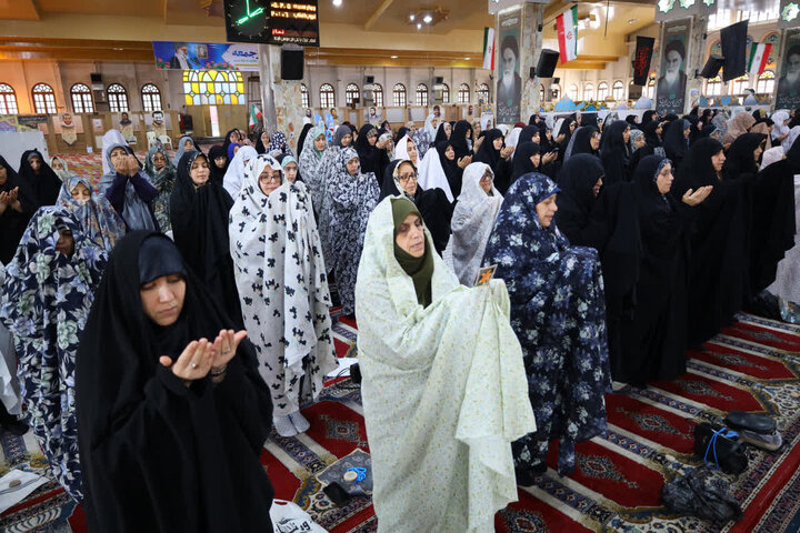 تصاویر/ اقامه نماز عید قربان در مصلای امام خمینی (ره) شهرستان ساری