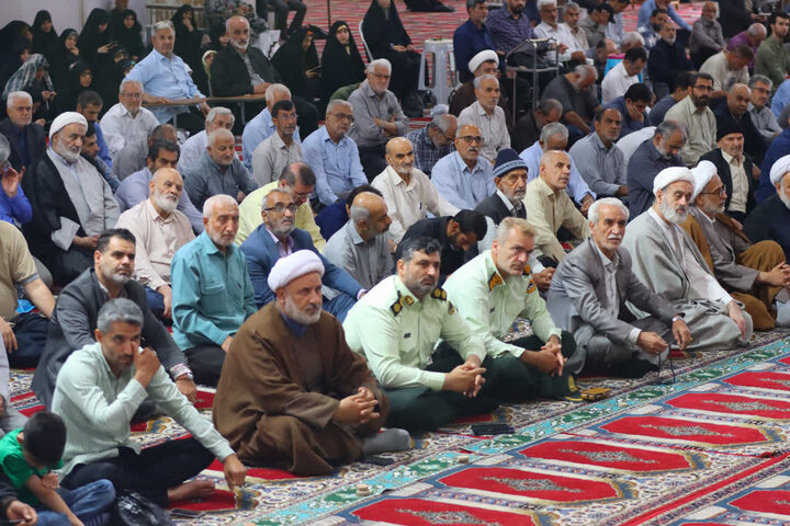 تصاویر/ اقامه نماز عید قربان در مصلای امام خمینی (ره) شهرستان ساری